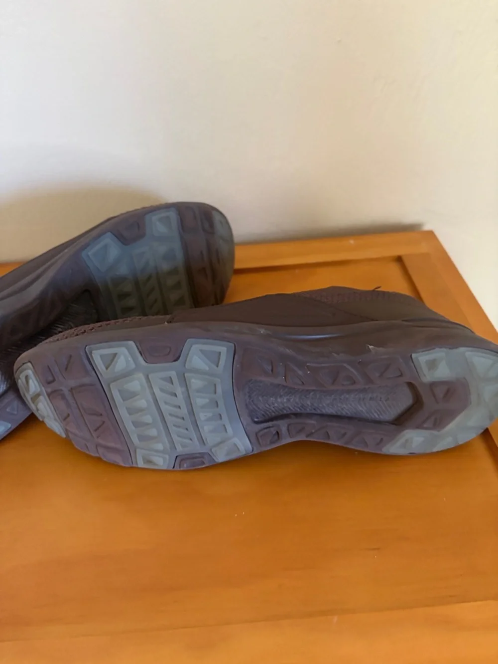APL TechLoom Slip-On Sneakers in Dark Brown. Great Condition!
